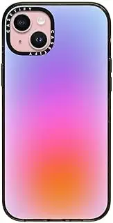 CASETiFY Impact Case for iPhone 15 Plus [4X Military Grade Drop Tested / 8.2ft Drop Protection] - Special Prints - Color Cloud - Clear Black