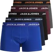 [JACK & JONES] Men's JACBLACK Friday Trunks 5 Pack Boxer Shorts