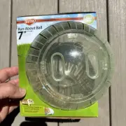 KAYTEE 7" Run-About Ball. MOON GLOW● For Hamsters & Small Animals.
