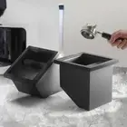 Coffee Grounds Box Desktop Embedded Bottomless Coffee Knocking Grounds Bucket