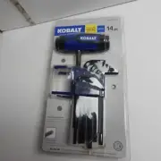 KOBALT 0498853 ToolHex Key Wrench 14 pc Set Allen METRIC