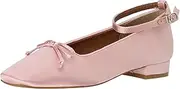[EVOL] Evor IX5455 Women's Ballet Shoes, Removable Strap Ballet Shoes, Pink, 9.1 inches (23.0 cm), Pink, 23.0 cm