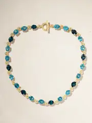 [David Yurman] David Yurman - Marbella 18-karat Gold Topaz Necklace - One size One size Gold