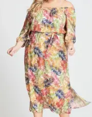 SIZE 24 DRESS ~ PLUS SIZE ~ AUTOGRAPH ~ BNWT ~ RETAIL $69.95