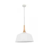 NORDIC Angled Dome Pendant Light Medium White - NORDIC3