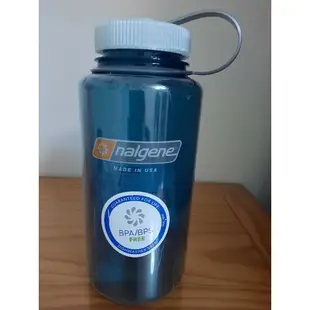 Nalgene 1000ml 750ml 500ml 寬嘴運動水壺-Bpa/Bps free  寬嘴水壺 美國製