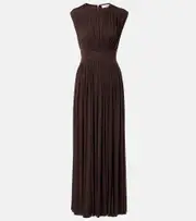 [Zimmermann] Zimmermann Illuminate gathered maxi dress AU 12 brown