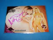 2014 Benchwarmer NIKKI ZIERING #27 Pink Autograph/25 Playboy - American Wedding