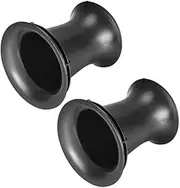 XYWHPGV 2Pcs 65mm x 74mm Speaker Port Tube Subwoofer Bass Reflex Tube Bass Woofer Box Port Tube Vent(96d23 1f57c a052c e4749 f5bd7 bfba2