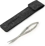 VORESTIC Aquarium Spring Scissors, 16cm Aquarium Scissors, Aquarium Precision Pinch Action Scissors, Terrarium Scissors, Aquascaping Scissors for Trimming, Pruning Aquarium Plants