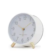 MAISIE White Silent Alarm Clock