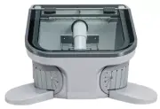 Dental Lab LED Sandblasting Dust-proof Box with Micro Sound Vacuum Cleaner JT-69