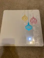 Creative Memories 12x12 Pebble Gray Powdered Christmas Cheer Album Cover