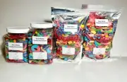 Sour Slamz Bulk Gummy Candy Sour Candy Mash Up Flavor 20oz 30oz Bag Jug