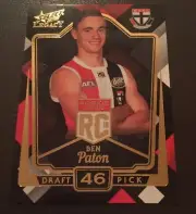2018 AFL Select Legacy Rookie card BEN PATON St Kilda RC46 246/250