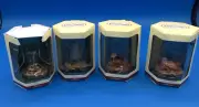 DISNEY TINY KINGDOM Jungle Boos Set Of 4 KAA King Louie Baloo Shere Khan NEW
