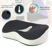Seat Cushion Pad Memory Foam Coccyx Sciatica Hemorrhoids Pregnancy Back Pain Car