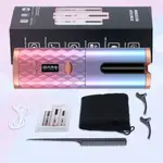 新款無線自動旋轉陶瓷捲髮器 USB 可充電便攜式自動捲髮器 LED 顯示溫度專業捲髮器