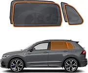 X-CAR Port Rear Window Sun Shade for Volkswagen VW Tiguan 2016-2024 Magnetic Car Sun Blind Mesh