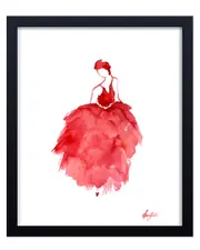 Ready2HangArt Prima Ballerina Framed Print Wall Art