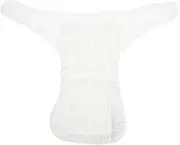 5pcs Diaper Reusable Cloth Nappy Inserts Newborn Underwear Adjustable Newborn Sleeping Pant Pure Cotton White NULYLU