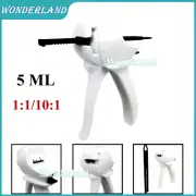 Dental Activa-Spenser Type Dispenser Gun For 5Ml 1:1/10:1 Automix Syringe Cement