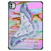 iPad Pro 11-inch (M4) iPad Impact Case Butterfly by A Subtle Space