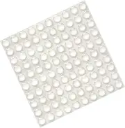 Drawer Bumpers Pads,Tiny Cabinet Door Bumpers,Cupboard Dots Self-Adhesive Clear Rubber Feet Tiny Bumpons for Furniture Table Laptop 100pcs