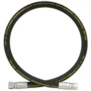 3/8" x 96" JIC 8F Swivel SAE 100R16 Hydraulic Hose 5000 PSI 931-2296