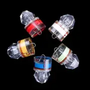 Diamond Squid Strobe Bait Lure Lamp Flash Fishing Light LED Deep Drop Underwater