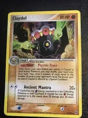 Claydol 5/107 MP Holo Rare 1/2 Swirl Deoxys Pokemon. Fast Shipping w/Tracking!