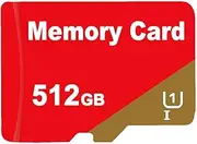 Micro SD Card 512GB High Speed SD Card 512GB Large Capacity Memory Card for Smartphones,Cameras,Dash Cams,Drones Data Storage
