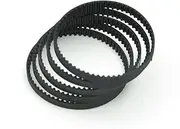 10pcs 140/142/144/146/148/150/152/154 2GT Timing Belt W=6/9mm 2MGT GT2 Synchronous Belt Small Backlash Linear Motion 3D(150-2GT,10pcs 9mm)