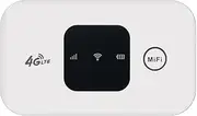 MiFi 150Mbps WiFi Modem Car Mobile WiFi Wireless Hotspot White Support 10 Users with Sim Card Slot