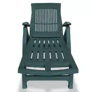 Sun Bed With Wheels Folding Recliner Chair Lounger Daybed Garden Patio Pool Deck