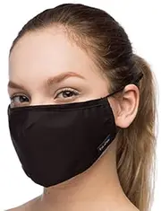 Reusable Face Masks - Adjustable Face Mask 3ply Cloth Mask -Face Mask w/ (2) USA pm 2.5 (10) Mask Pack