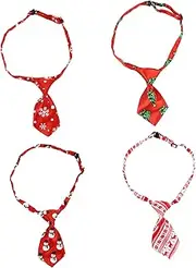 [WATIIFUFU] Christmas Bow Tie Decor Tie Christmas Tie Christmas Zipper Ties Sequin Tie Christmas Ties Holiday Neckties for Holiday Neckties Holiday Tie Polyester Yarn