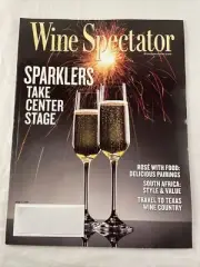 Wine Spectator Magazine June 15 2019. Sparklers Center Stage.