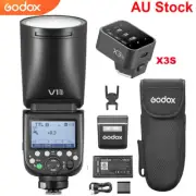 Godox V1Pro-S TTL HSS Round Head Flash + X3S X3-S Flash Trigger For Sony Camera
