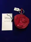 Vera Bradley Beauty And The Beast Rose Bonjour Bell Bag Charm Coin Purse NWT HTF