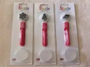 Sizzix Paddle Punch Positionable Hand Scrapbook Tool Paper Craft Lot Of 3