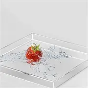Acrylic Props Shooting Tray, Acrylic Shooting Tray Display Showcase Storage Box Clear 30x(10-30) x5cm 11.8X(3.9-11.8) x1.97in(30x20cm(11.8x7.9in))
