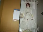 Gibson - Heirloom Bride Doll - Franklin Mint - New