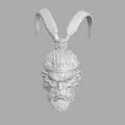 Black Myth Sun Wukong v4 custom head for Mythic Legions & other action figures