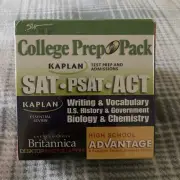 college PrePack Sat Psat act