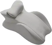 WeiLaiKeQi Ergonomic Wedge Pillow for Prone Position Comfort in Office, Grey, as described