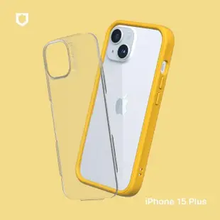 【RHINOSHIELD 犀牛盾】iPhone 15 Plus 6.7吋 Mod NX 邊框背蓋兩用手機保護殼(活動品)