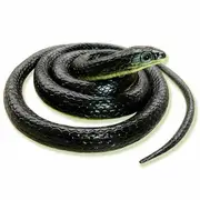Ozoffer 1.3M Rubber Snakes Realistic Trick Simulation Whimsy Fake Garden Pretend Toy