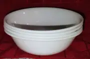Corelle Vitrelle Winter White 6" Cereal bowls- Set Of 4