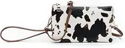[JEN & CO.] Small Crossbody Bags for Women - Wristlet Purses for Women Clutch Bag Riley 3 Compartments (M013)